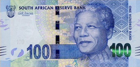 P136 South Africa 100 Rand 2012 (Mandela)